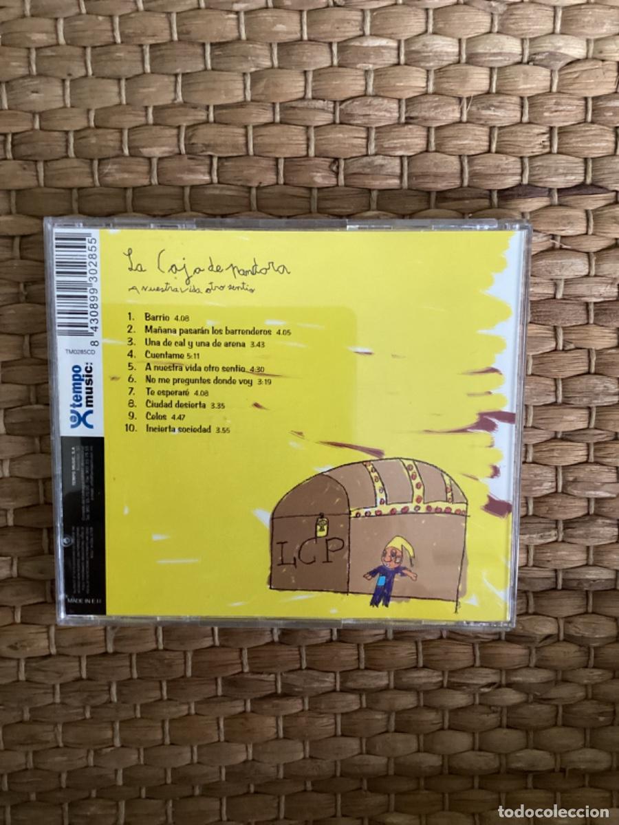 CDs de m&uacute;sica: 364 CD La caja de Pandora - A nuestra vida otro sentio - 10 temas - Foto 3