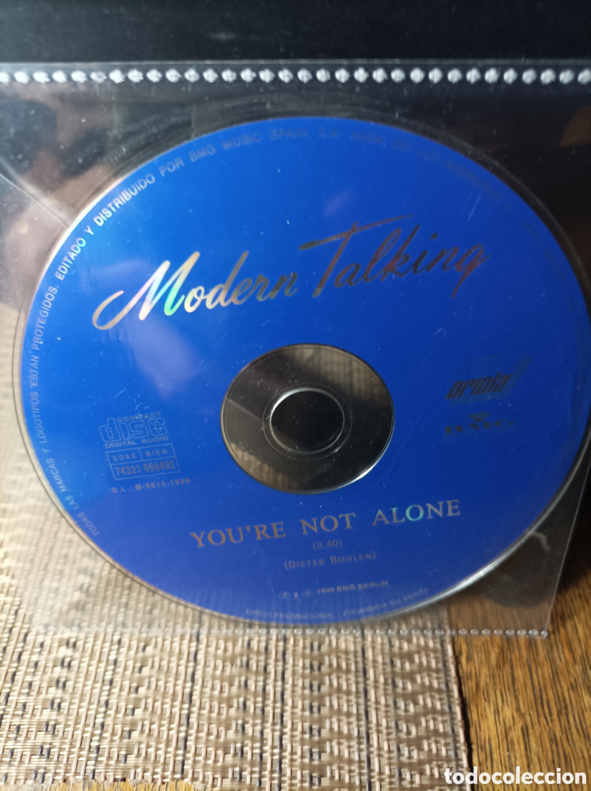 CDs de m&uacute;sica: Modern talking. Youre not alone. Cd. - Foto 1