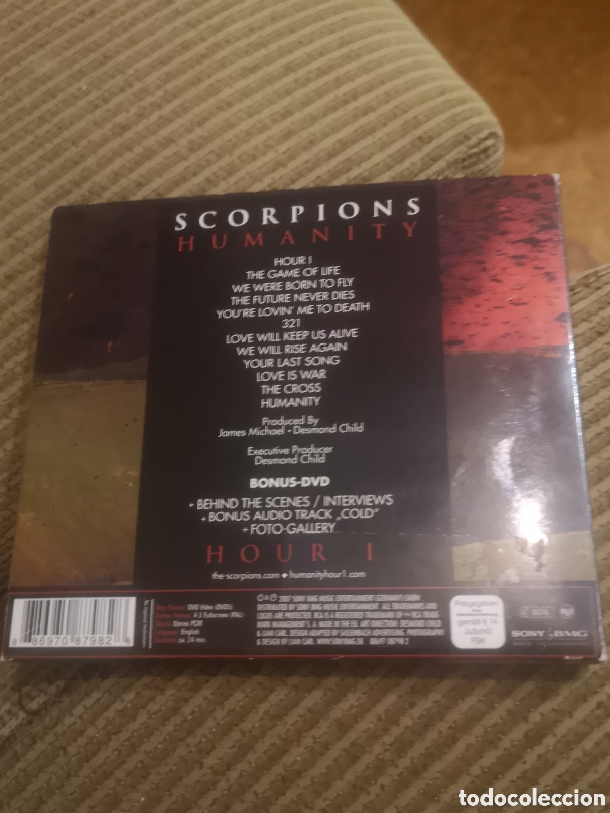 CDs de m&uacute;sica: SCORPIONS - HUMANITY - HOUR I - CD + DVD - Foto 5