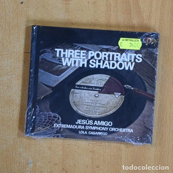 Music CDs: JESUS AMIGO - THREE PORTRAITS WITH SHADOW - CD