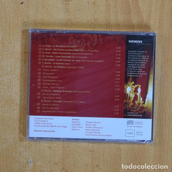 CDs de m&uacute;sica: VARIOS - CONCIERTO DE NAVIDAD 2006 - CD - Foto 2
