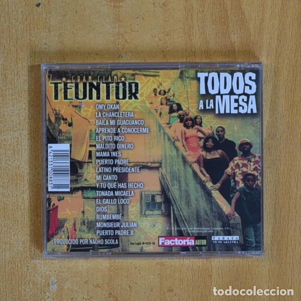 CDs de m&uacute;sica: GRAN CLAN TEUNTOR - TODOS A LA MESA - CD - Foto 2