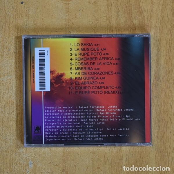 CDs de m&uacute;sica: PIRUCHI APO - REMEMBER AFRICA - CD - Foto 2