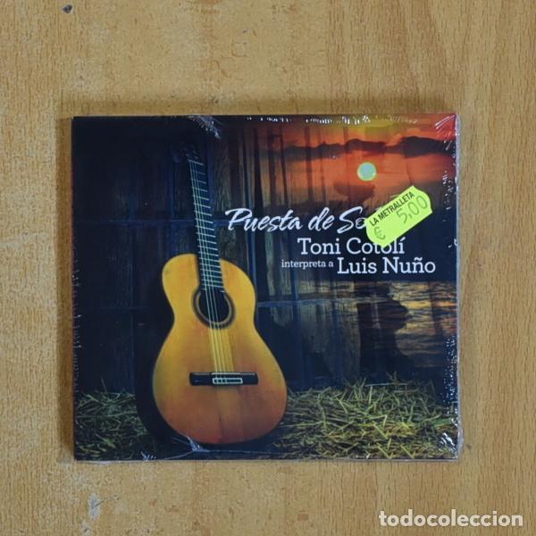 CDs de m&uacute;sica: TONI COTOLI - INTERPRETA A LUIS NU&Ntilde;O PUESTA DE SOL - CD - Foto 1