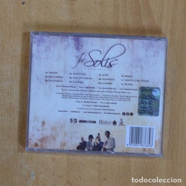 CDs de m&uacute;sica: STRING QUARTETS - FOR SOLIS - CD - Foto 2
