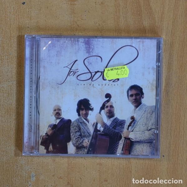 CDs de m&uacute;sica: STRING QUARTETS - FOR SOLIS - CD - Foto 1