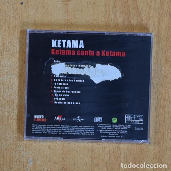 CDs de m&uacute;sica: KETAMA - KETAMA CANTA A KETAMA - CD - Foto 2