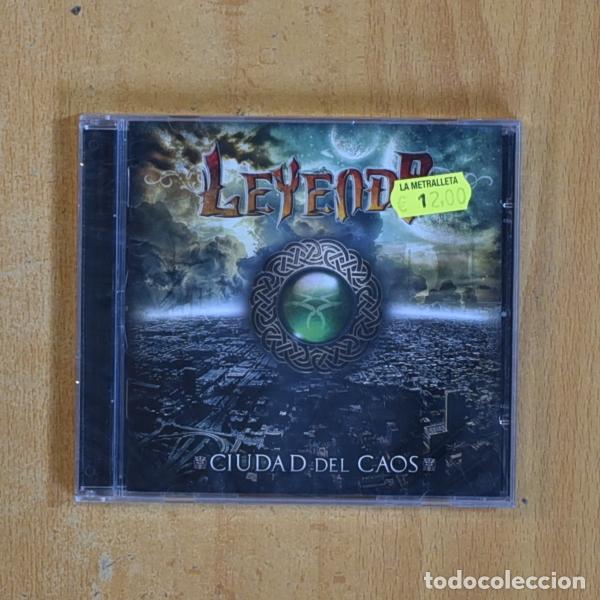 CDs de m&uacute;sica: LEYENDA - CIUDAD DEL CAOS - CD - Foto 1