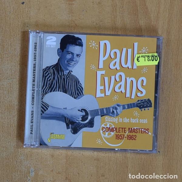 CDs de m&uacute;sica: PAUL EVANS - COMPLETE MASTERS 1957 / 1962 - CD - Foto 1