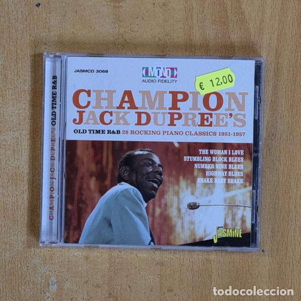 CDs de m&uacute;sica: JACK DUPREE - CHAMPION - CD - Foto 1