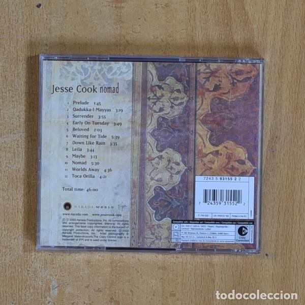 CDs de m&uacute;sica: JESSE COOK - NOMAD - CD - Foto 2