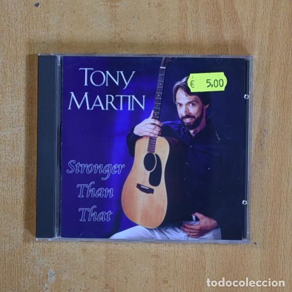 CDs de m&uacute;sica: TONY MARTIN - STRONGER THAN THAT - CD - Foto 1