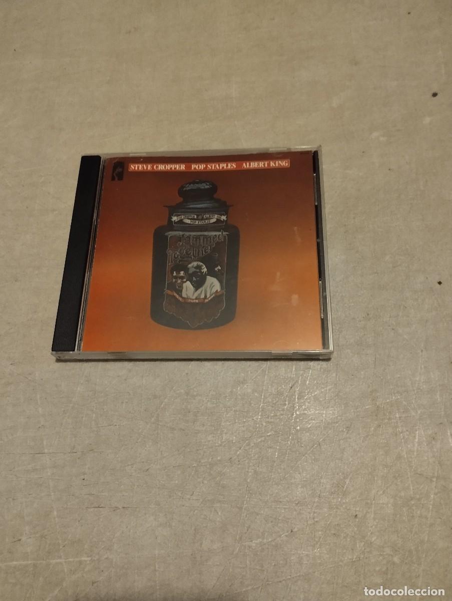 CDs de m&uacute;sica: Steve Cropper Pop Staples Albert King CD Jammed Together - Foto 1