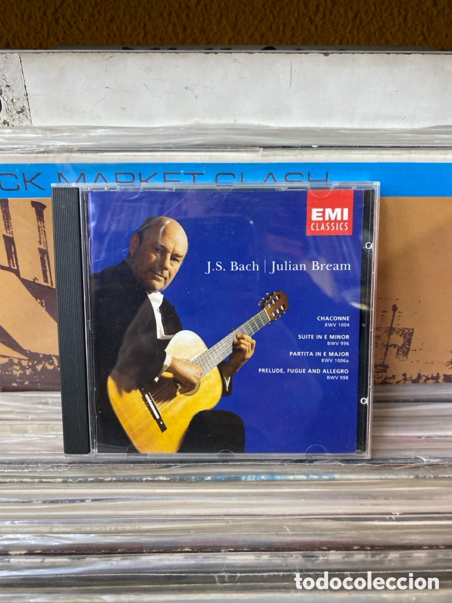CDs de m&uacute;sica: J. S. Bach - Julian Bream - Foto 1