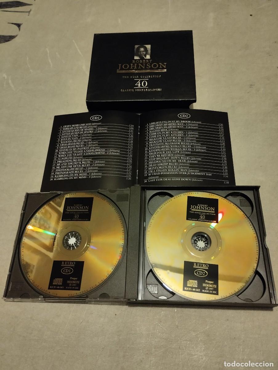 CDs de m&uacute;sica: Robert Johnson 2XCD Box The Golden Collection - Foto 2