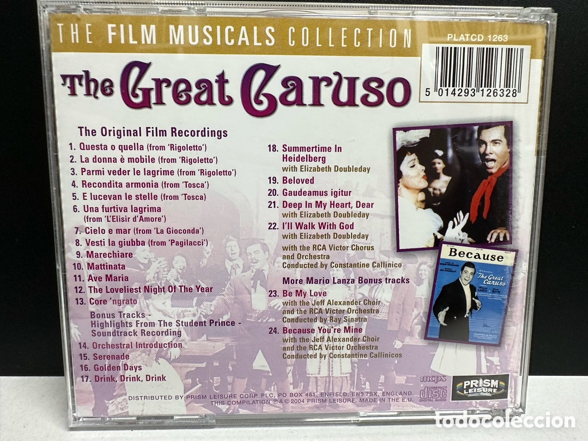CDs de m&uacute;sica: Various - The Great Caruso (CD, Comp) - Foto 2