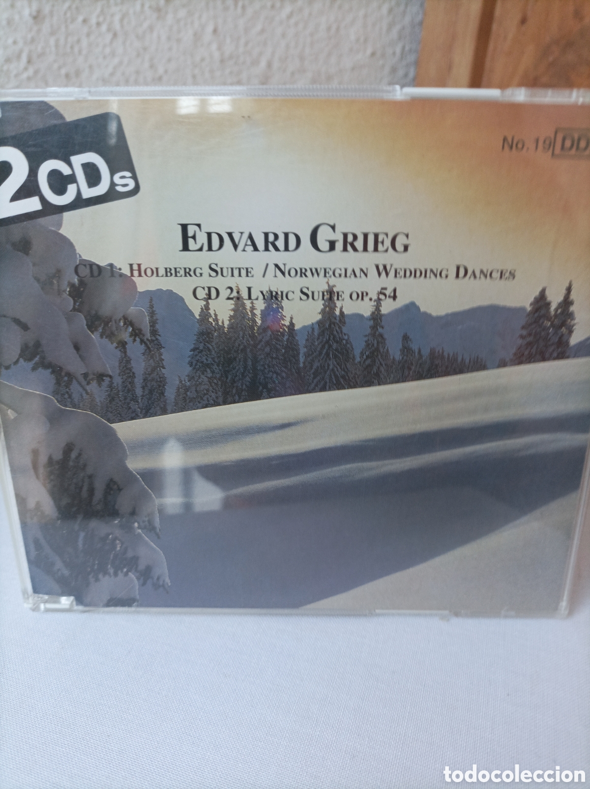 CDs de m&uacute;sica: Edvard grieg. Vienna master series. 2 cds - Foto 1