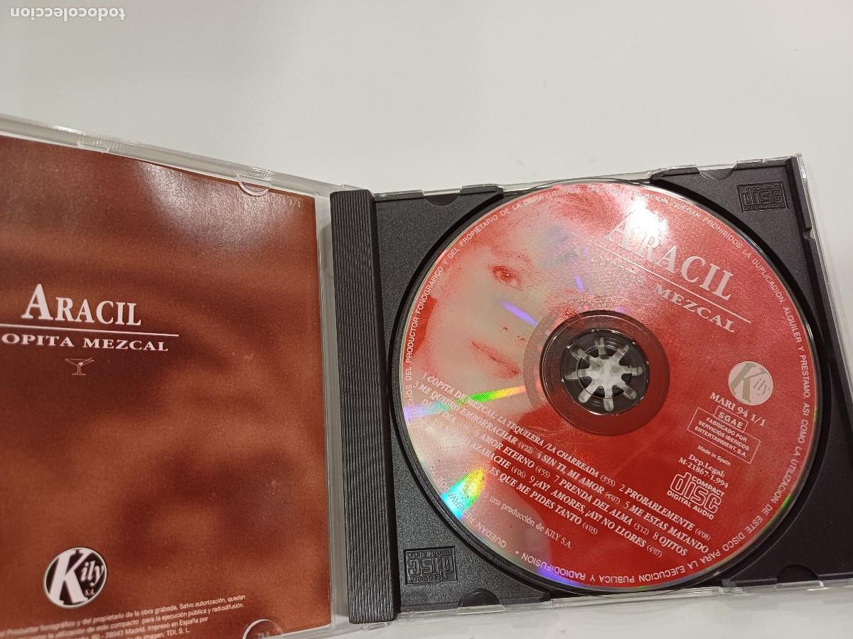 CDs de m&uacute;sica: ARACIL/COPITA MEZCAL/CD. - Foto 2