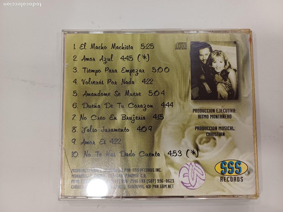 CDs de m&uacute;sica: SAMY Y SANDRA/LOS PATRONES DE LA CUMBIA/CD. - Foto 3