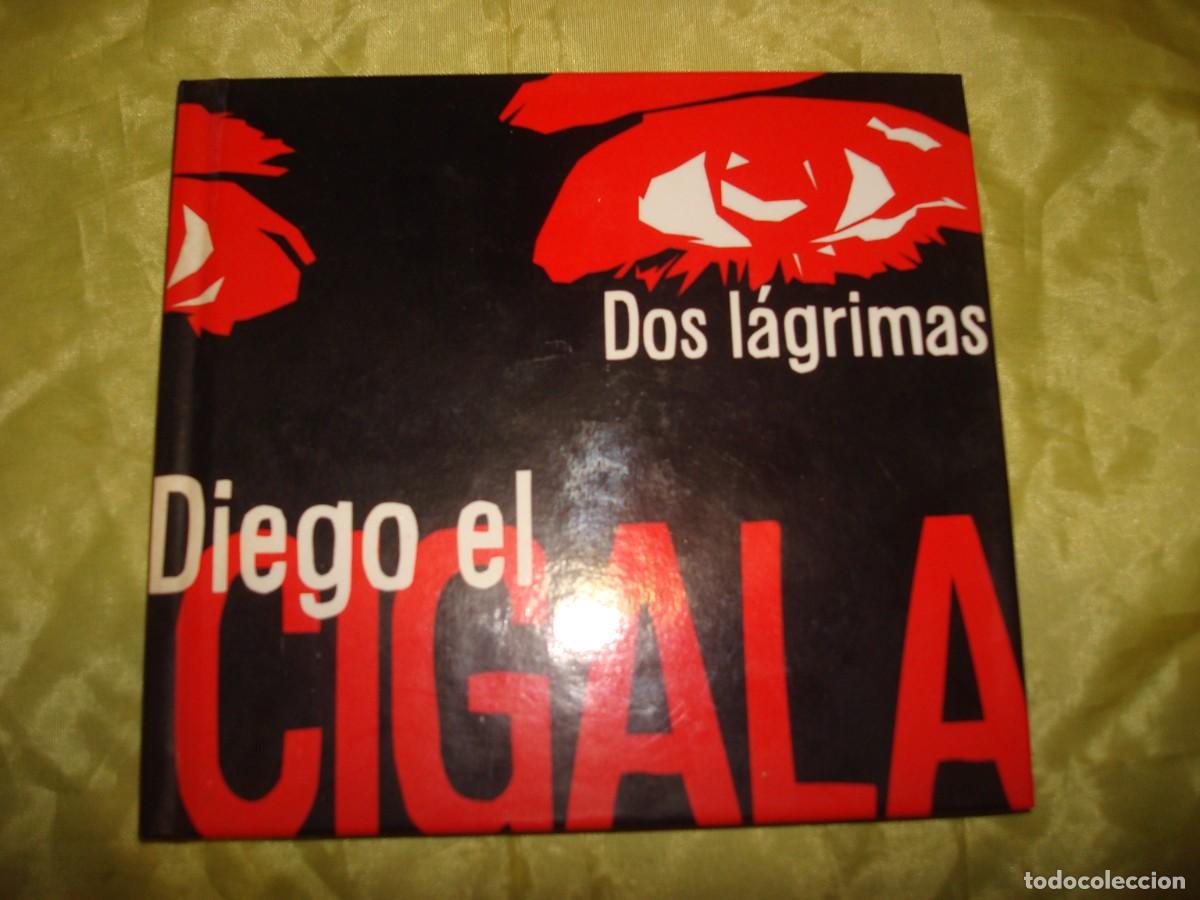 CDs de m&uacute;sica: DIEGO EL CIGALA. DOS LAGRIMAS. CD + LIBRO. IMPECABLE (#) - Foto 1