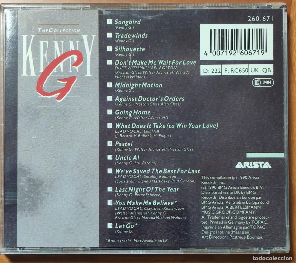 CDs de m&uacute;sica: CD Kenny G &ndash; The Collection - Foto 2