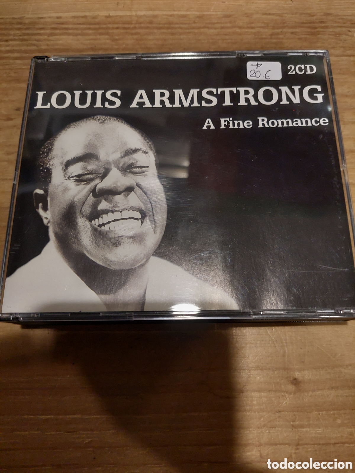 CDs de m&uacute;sica: 2001 louis armstrong A FINE ROMANCE 2 CDS - Foto 1