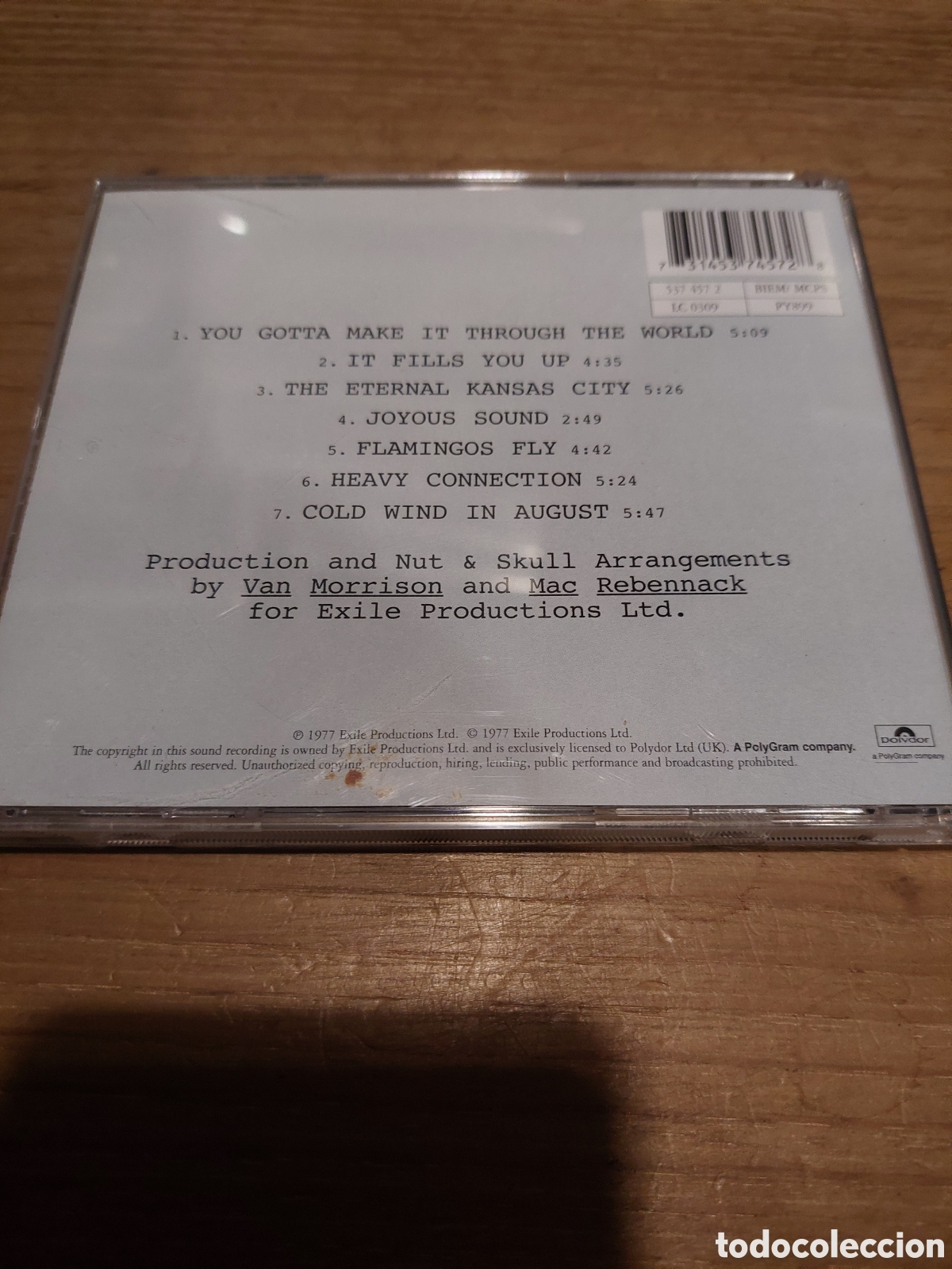 CDs de m&uacute;sica: CD VAN MORRISON DIGITALKY REMASTED 1977 - Foto 2