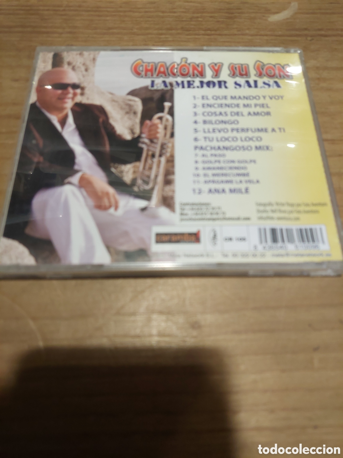 CDs de m&uacute;sica: Cd Chacon y su son lo mejor salsa - Foto 2