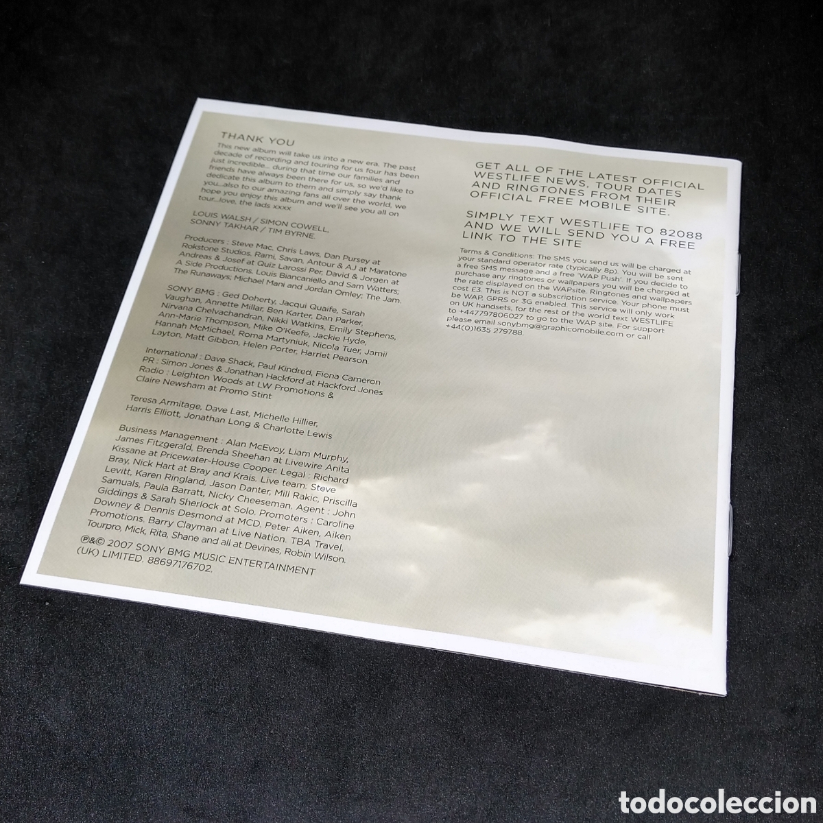 CDs de m&uacute;sica: WESTLIFE - BACK HOME - 2007 - CD - DISCO VERIFICADO - Foto 4