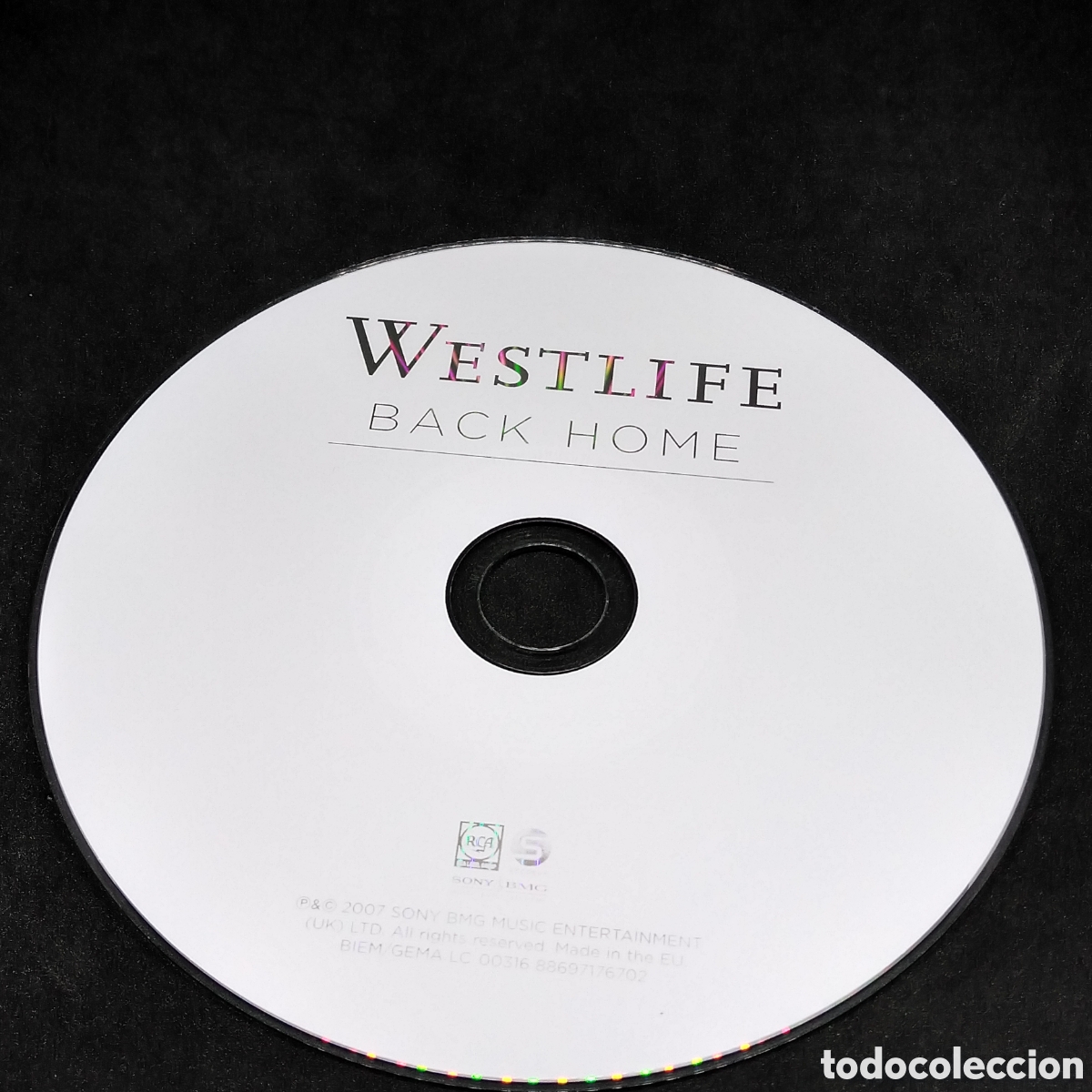 CDs de m&uacute;sica: WESTLIFE - BACK HOME - 2007 - CD - DISCO VERIFICADO - Foto 6