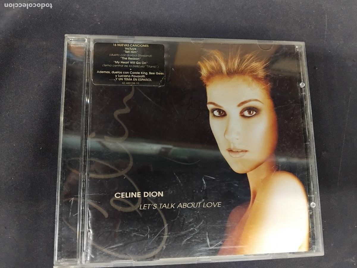 CDs de m&uacute;sica: CELINE DION - LETS TALK ABOUT LOVE - CD. - Foto 1