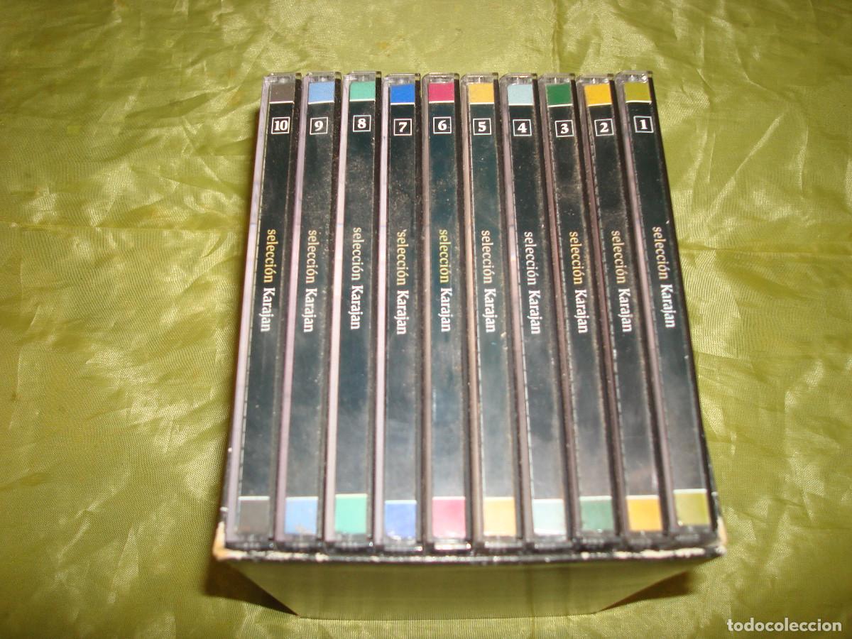 CDs de m&uacute;sica: SELECCION KARAJAN. CAJA CON 10 CD&acute;S. IMPECABLES - Foto 2