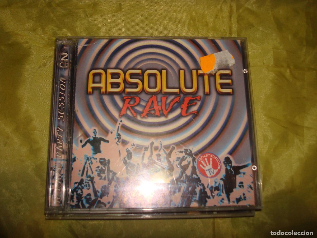 CDs de m&uacute;sica: ABSOLUTE RAVE. A RAVE PARTY SESSION. 2 CD&acute;S (#) - Foto 1