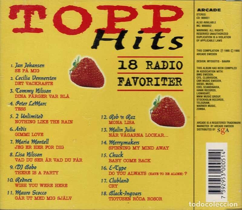 CDs de m&uacute;sica: Topp Hits. CD - Foto 2
