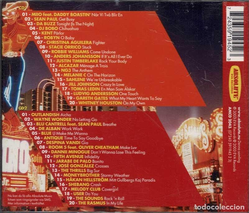 CDs de m&uacute;sica: Absolute Music 43. 2 x CD - Foto 2