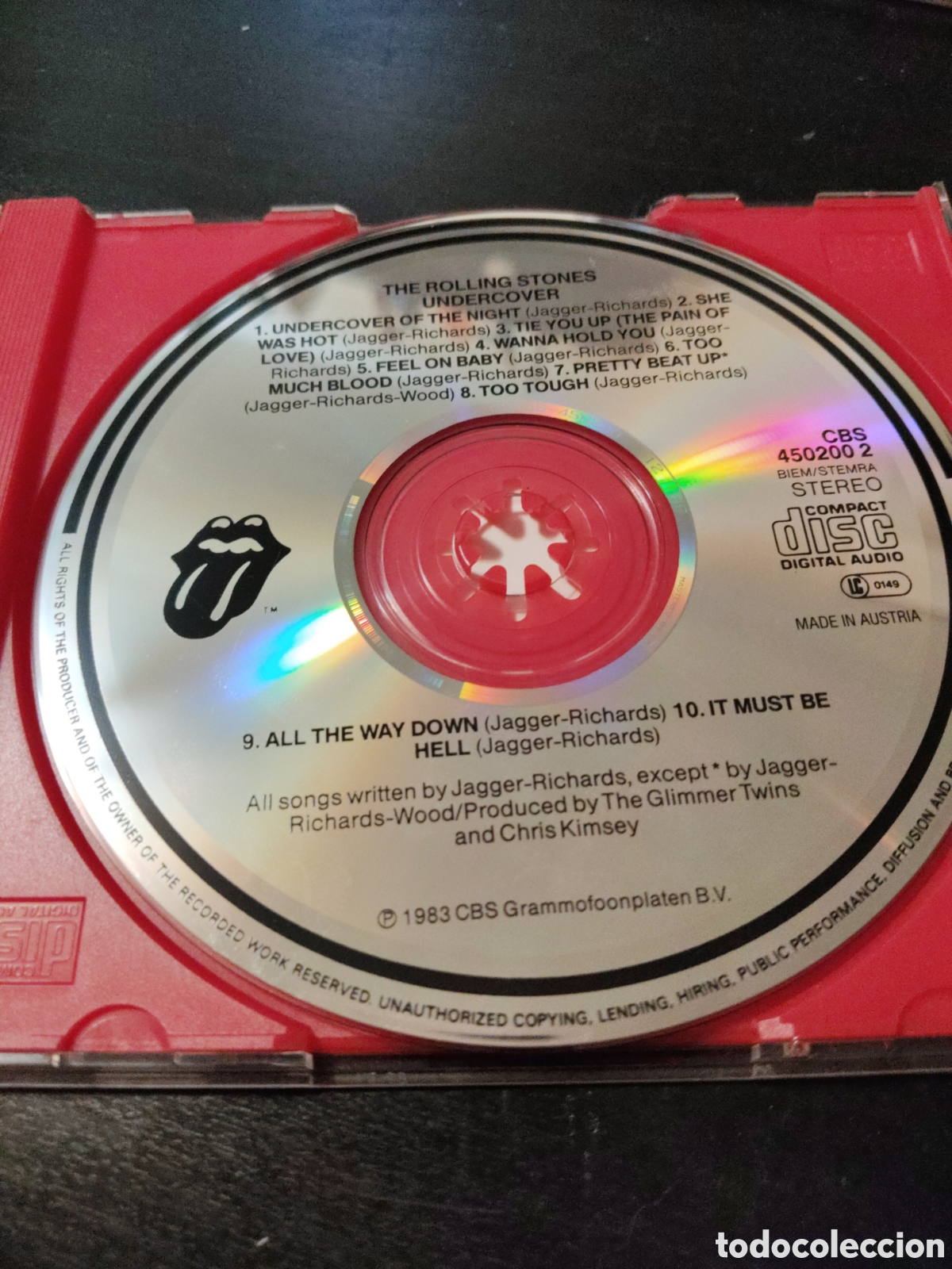 CDs de m&uacute;sica: Rolling Stones&nbsp;&ndash;&nbsp;Undercover CD album - Foto 2