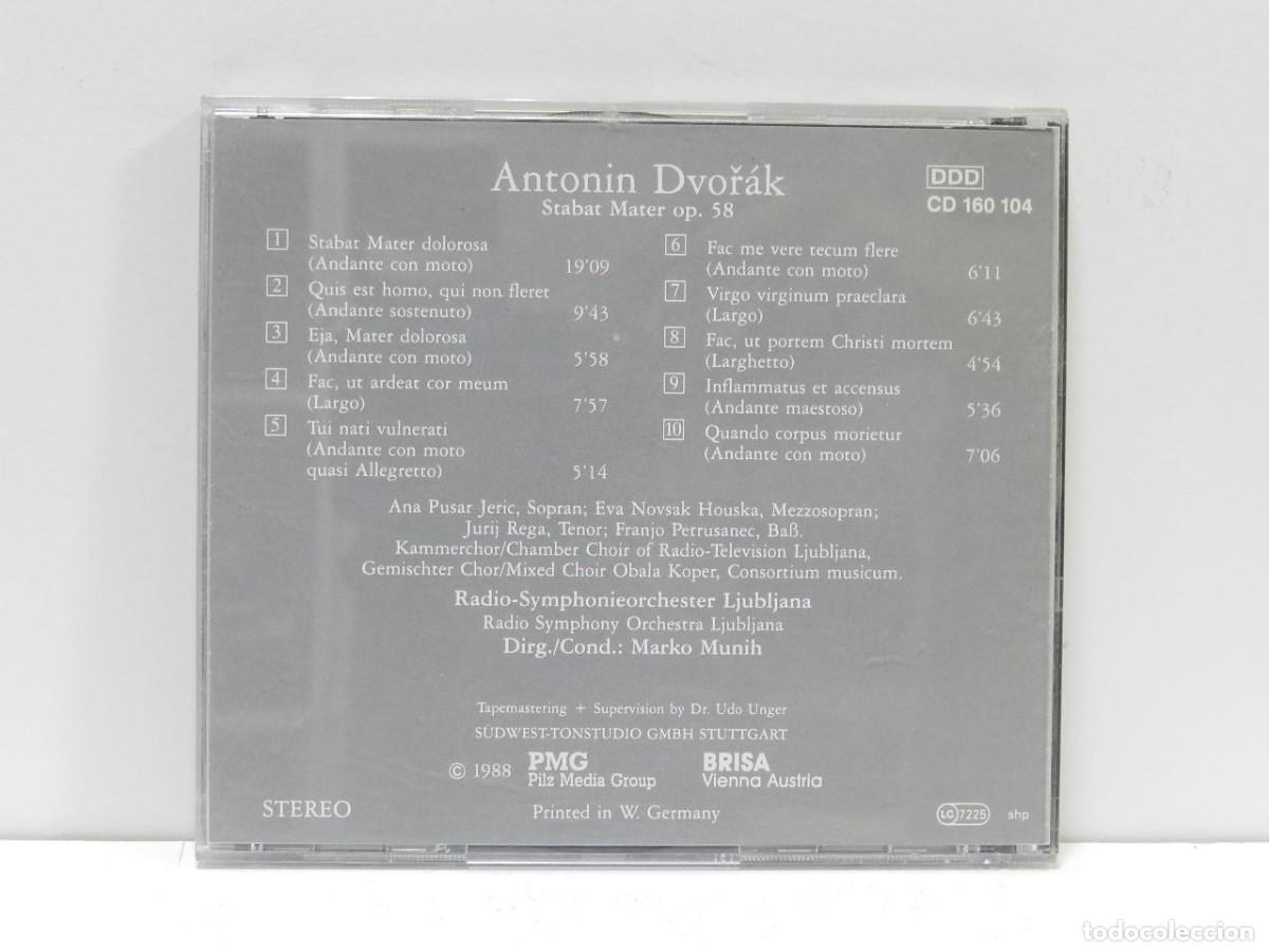CDs de m&uacute;sica: DISCO CD. Anton&iacute;n Dvoř&aacute;k &ndash; Vienna Master Series. COMPACT DISC. - Foto 2
