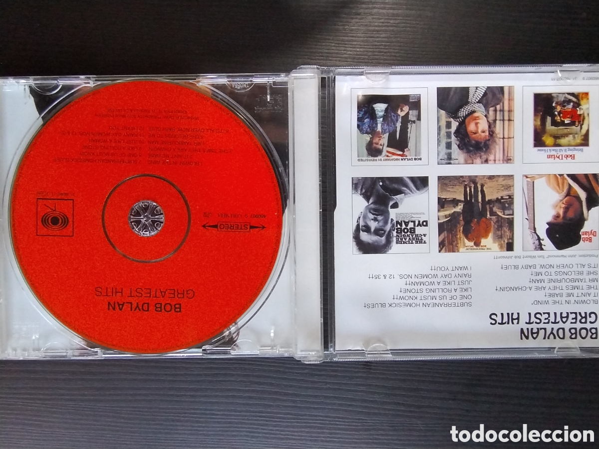 CDs de m&uacute;sica: Bob Dylan CD greatest hits - Foto 3