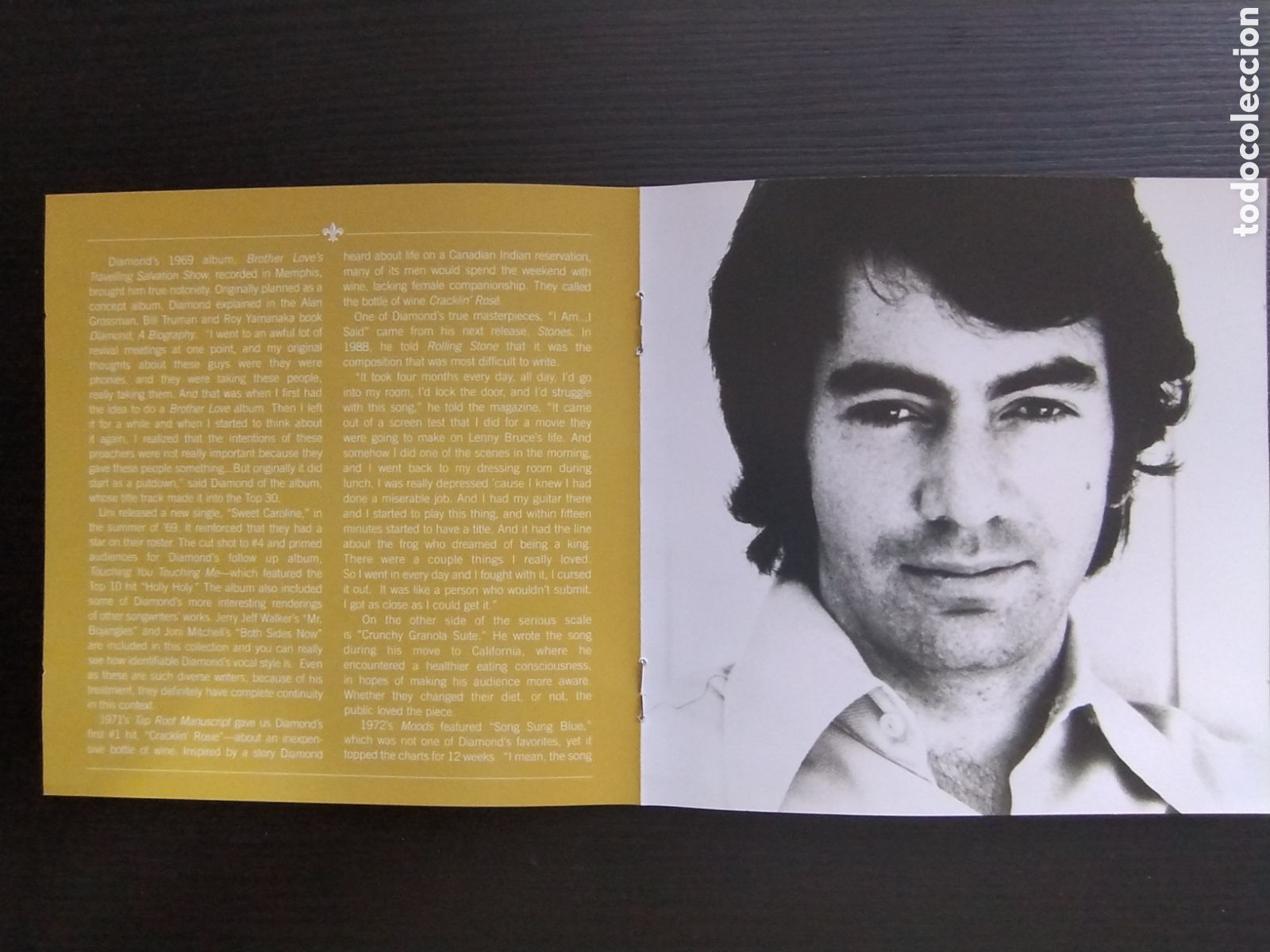 CDs de m&uacute;sica: Neil Diamond Gold definitive collection - Foto 5