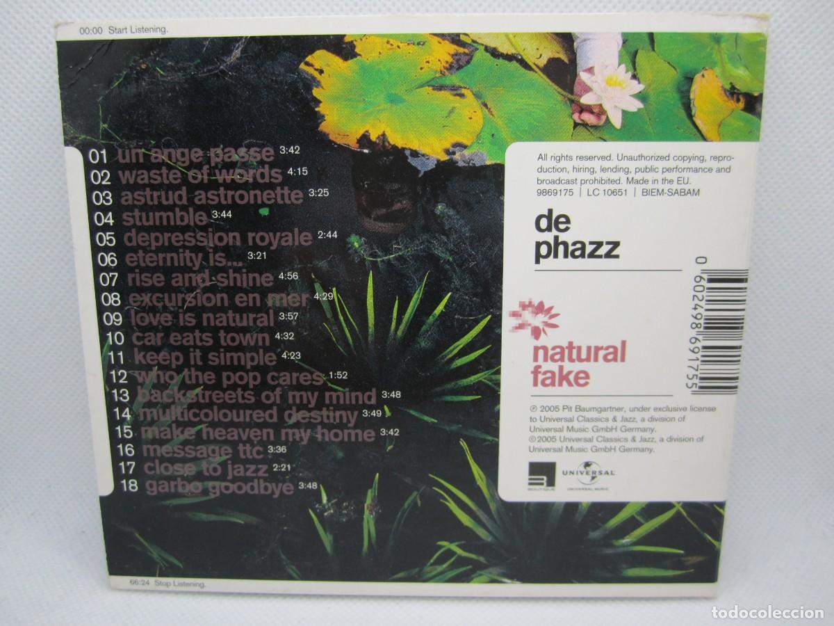 CDs de m&uacute;sica: CD De phazz Natural fake - Foto 3