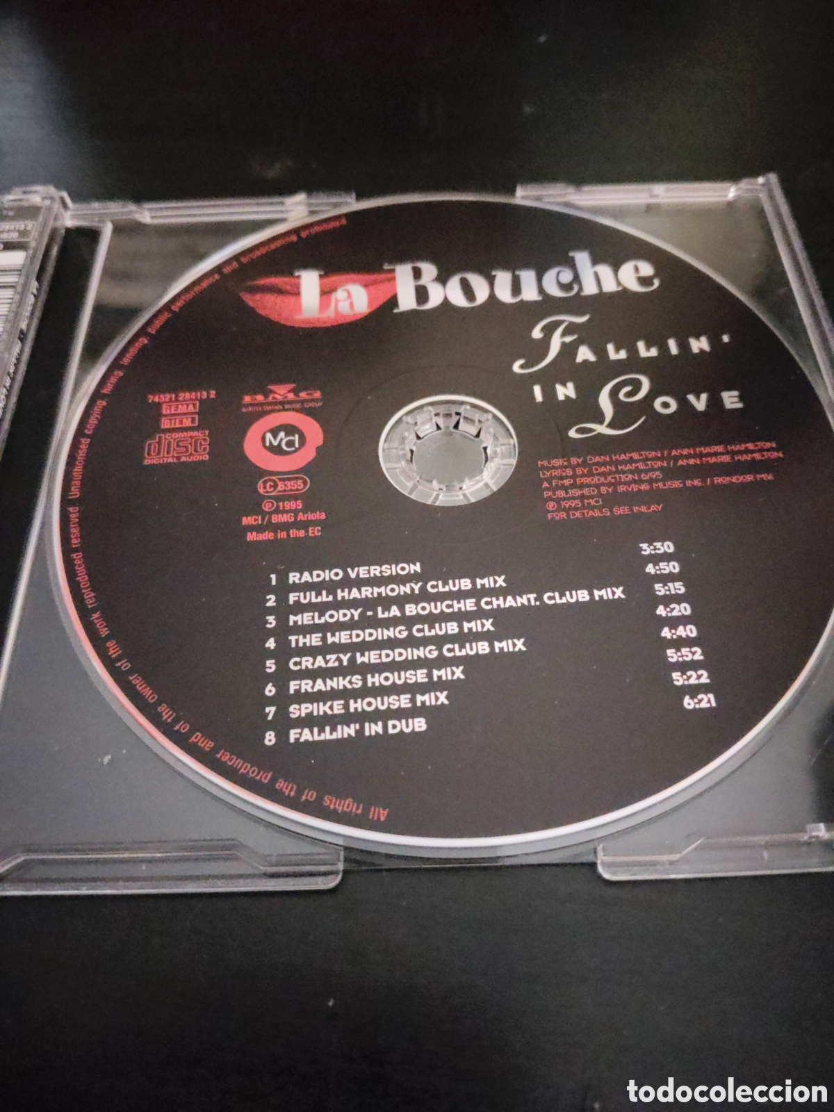 CDs de m&uacute;sica: La Bouche&nbsp;&ndash;&nbsp;Fallin In Love Maxi-single - Foto 2