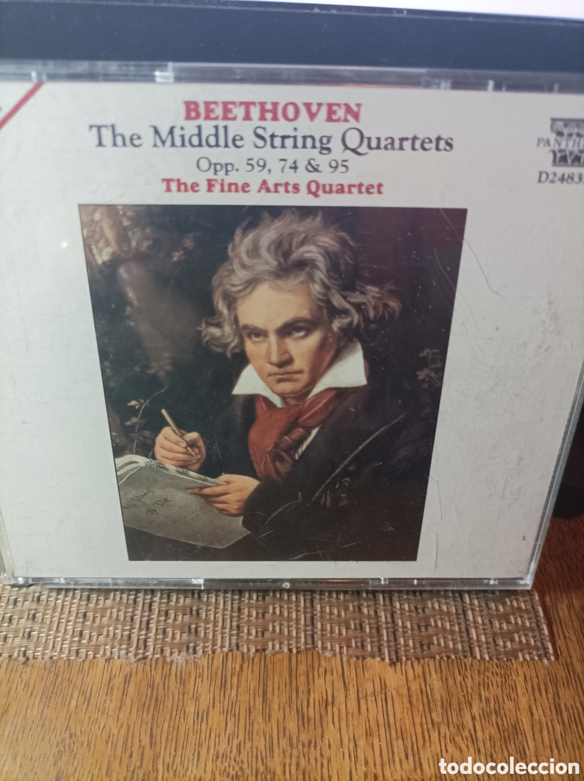 CDs de m&uacute;sica: Beethoven. The middle string quartets. 3 Cds. - Foto 1