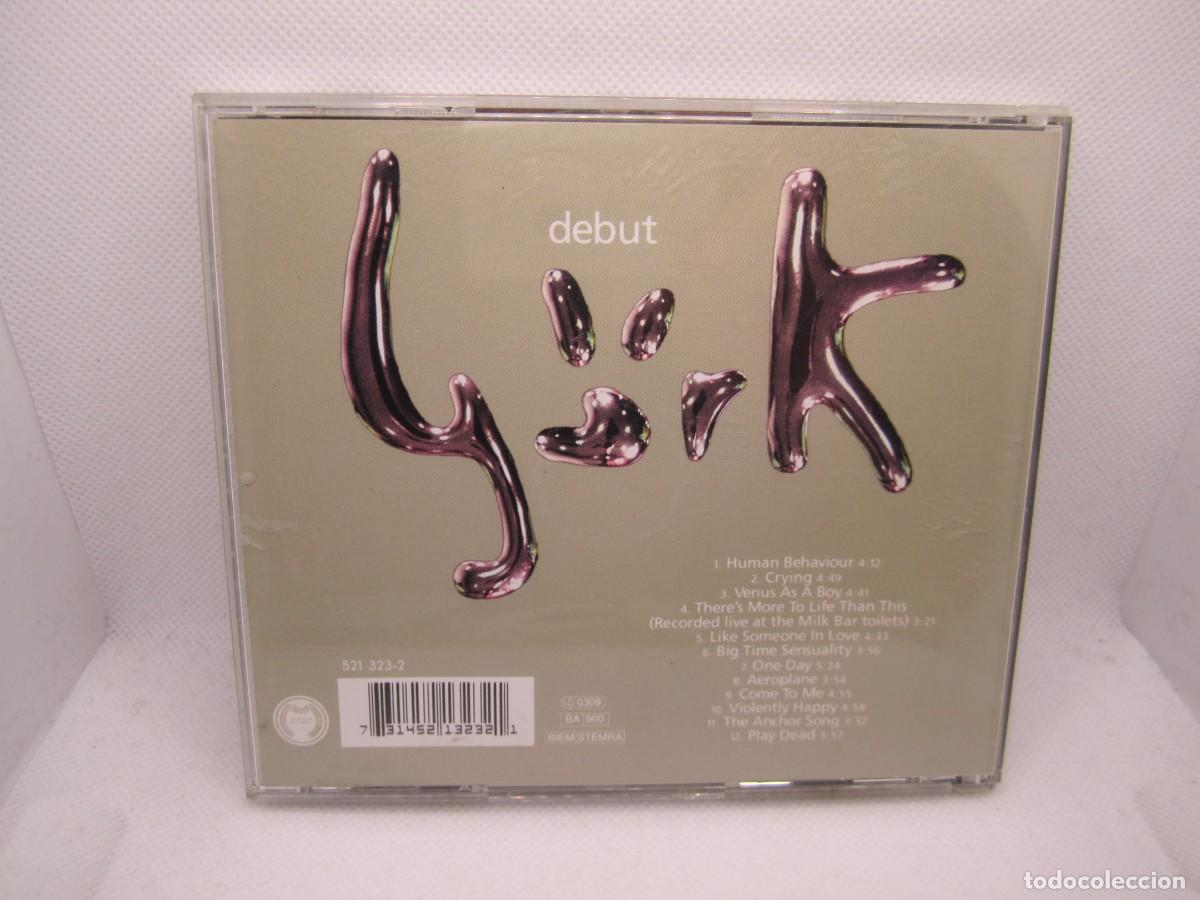 CDs de m&uacute;sica: cd bjork debut a&ntilde;o 1993 - Foto 3