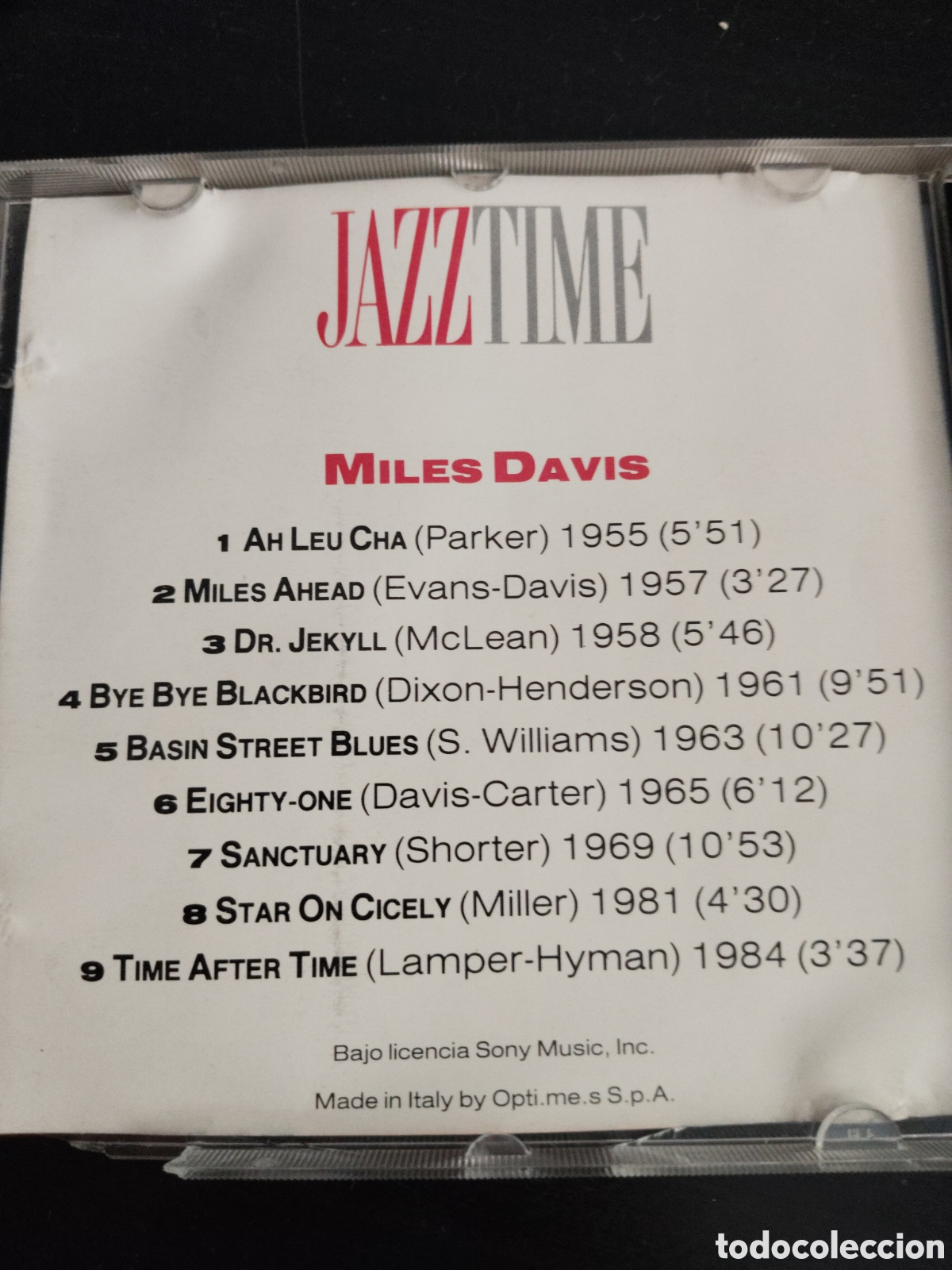 CDs de m&uacute;sica: Miles Davis&nbsp;&ndash;&nbsp;Miles Davis CD album - Foto 3