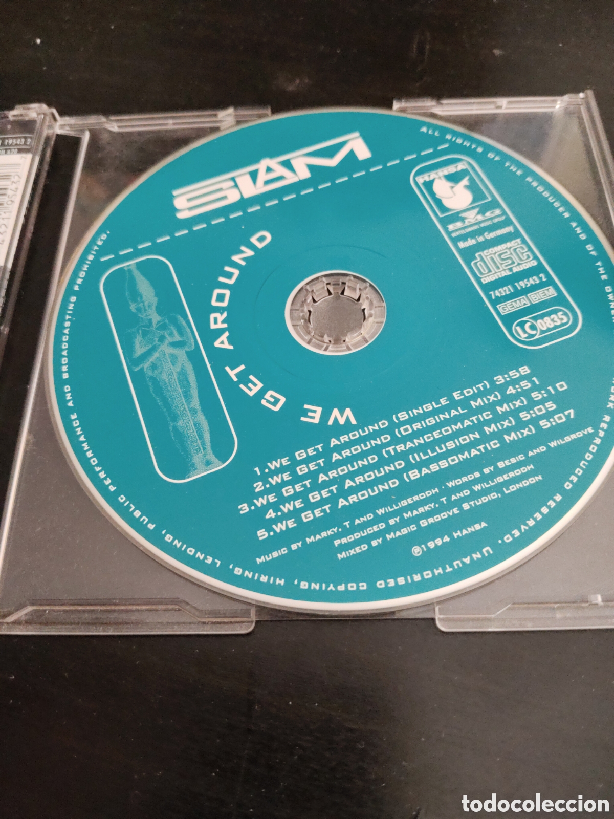 CDs de m&uacute;sica: Slam &ndash;&nbsp;We Get Around (When The Sun Goes Down) CD maxi-single - Foto 2