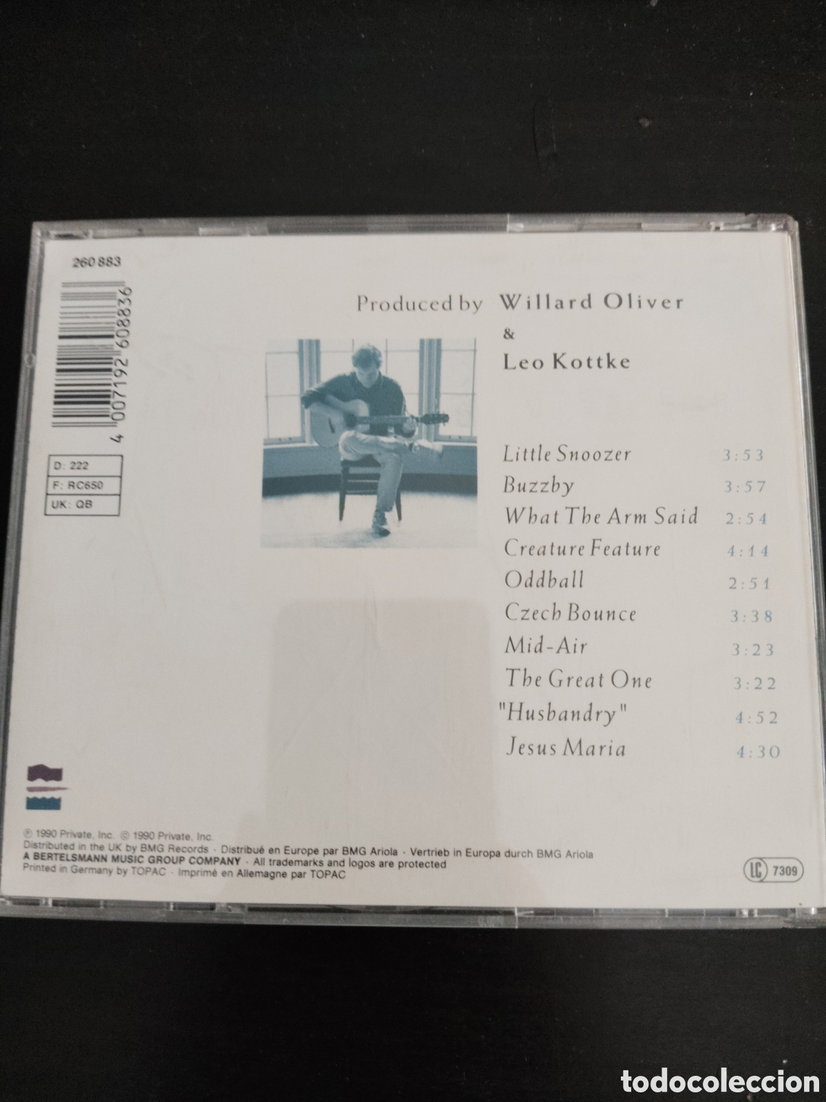 CDs de m&uacute;sica: Leo Kottke&nbsp;&ndash;&nbsp;Thats What CD album - Foto 4