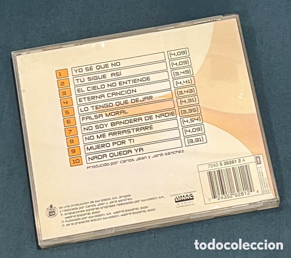 CDs de m&uacute;sica: CD. OBK. &ldquo;Antropop&rdquo;. 2000. - Foto 2