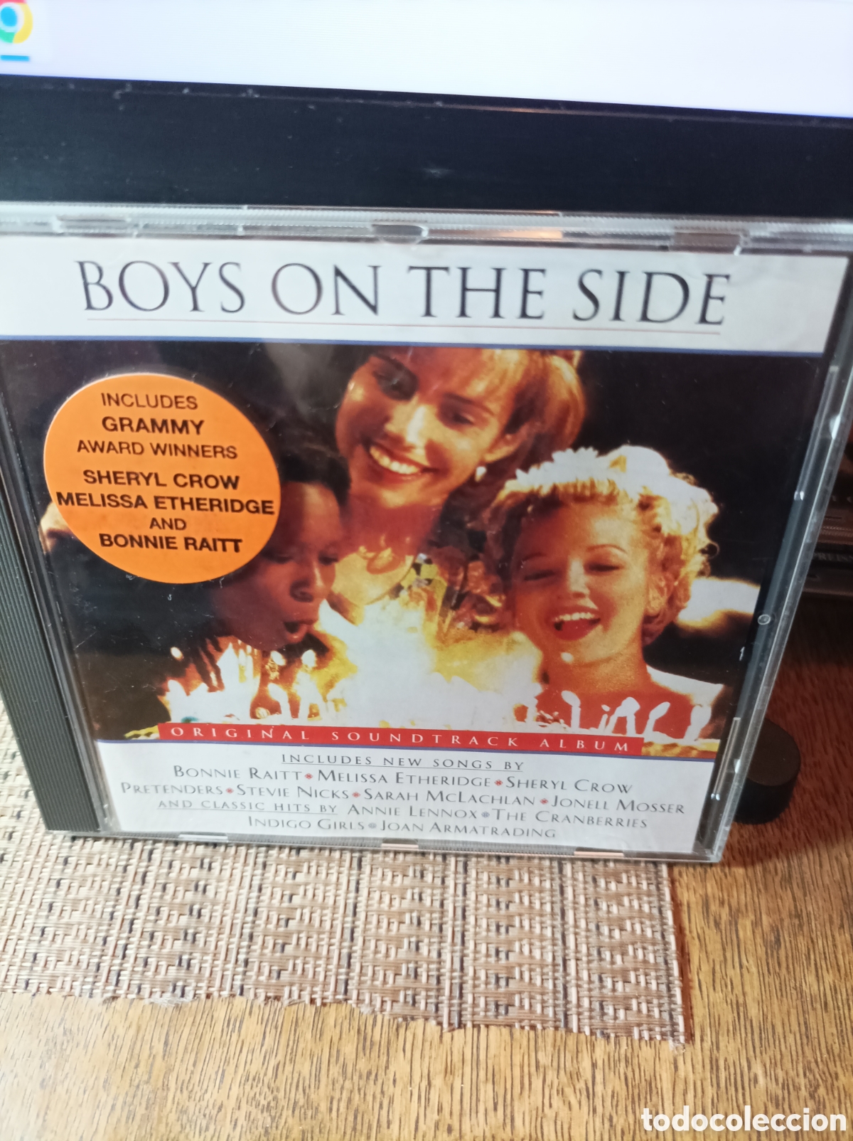 CDs de m&uacute;sica: Boys on the side. B s.o. cd - Foto 1