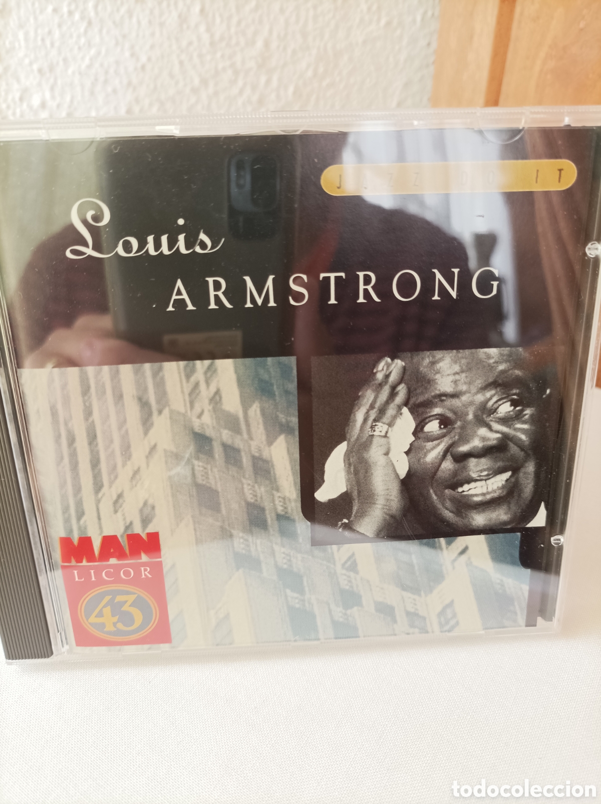 CDs de m&uacute;sica: Louis armstrong. Jazz do It. Licor 43. Cd. - Foto 1