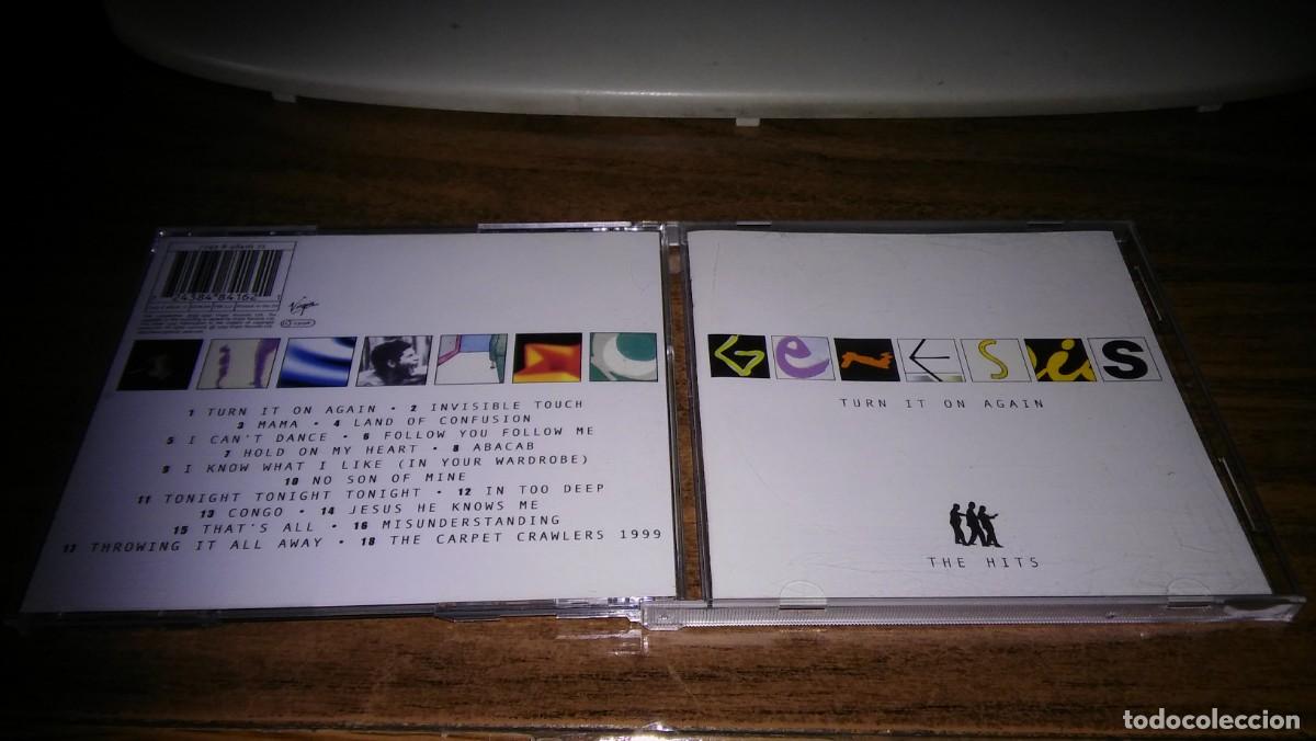 CDs de m&uacute;sica: GENESIS - TURN IT ON AGAIN. THE HITS (1999) - Foto 1